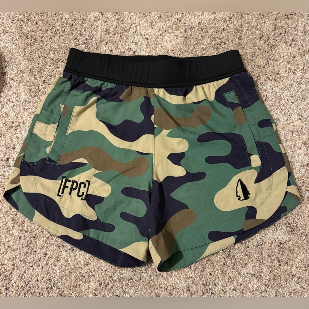 TacHuntFish Men’s Camouflage Athletic Shorts